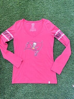 47 Brand NFL Tampa Buccaneers Crewneck Long Sleeve Tee
